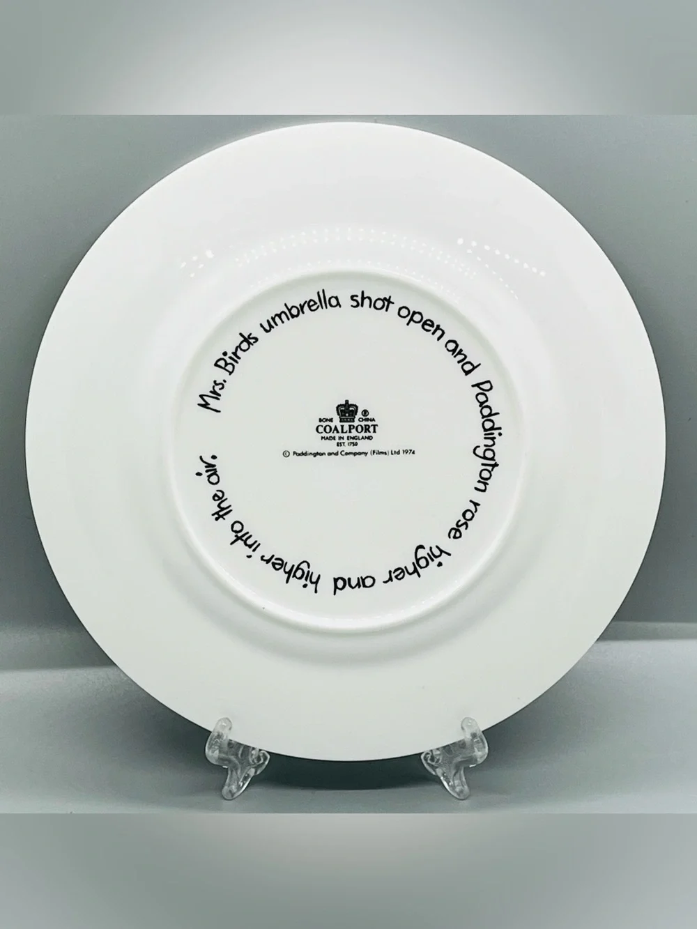 COALPORT Paddington Station Bear Bone China Childs Tea Coffee Mug Bowl Plate Set